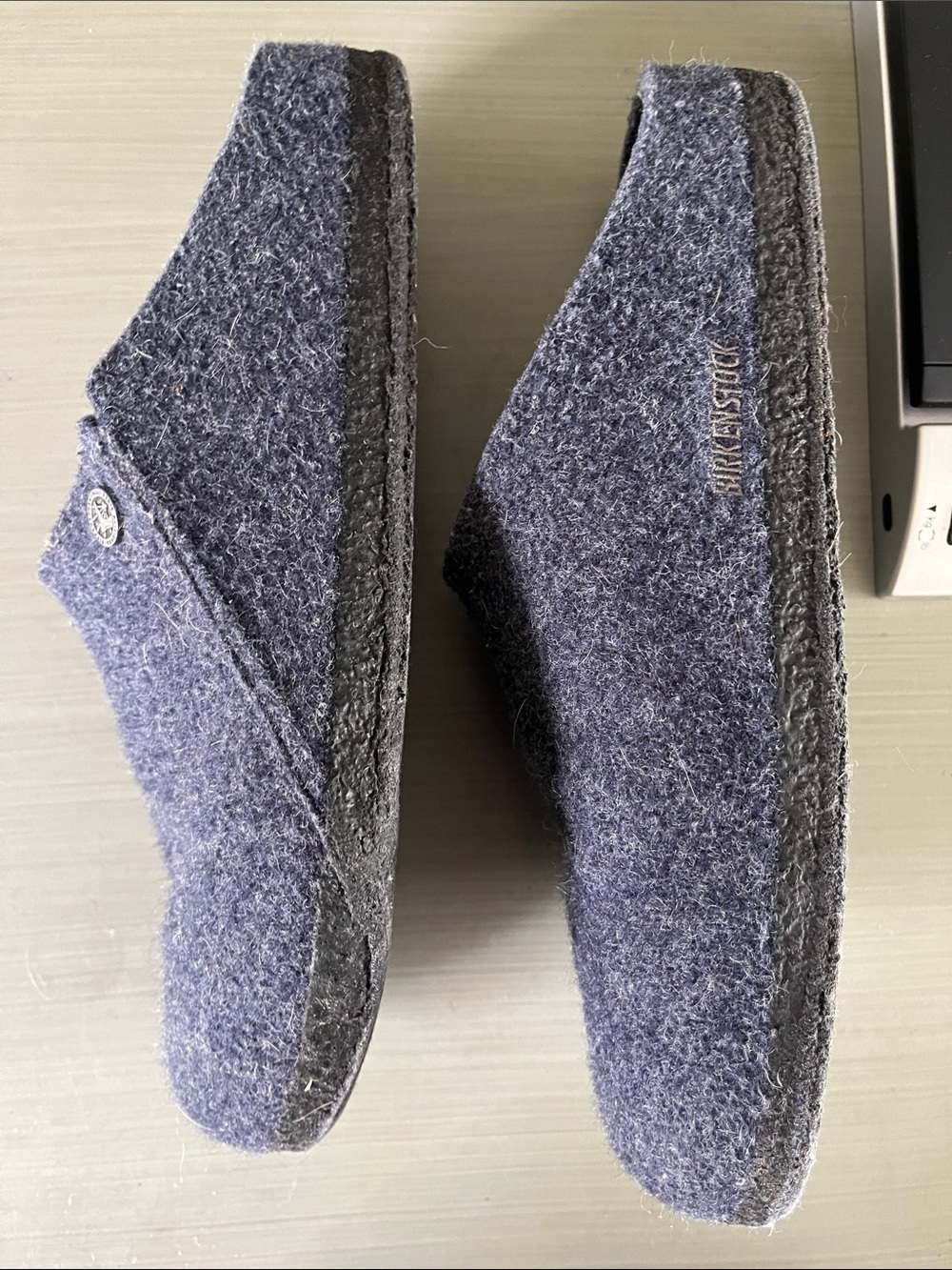 Birkenstock ZIRMAT Sz 42 US 9-91/2 Blue Slippers Granola - Picture 6 of 8